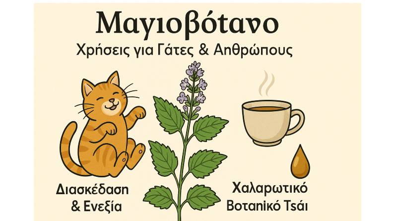 Μαγιοβότανο (Nepeta cataria) Το Βότανο που Ενώνει Γάτες και Ανθρώπους