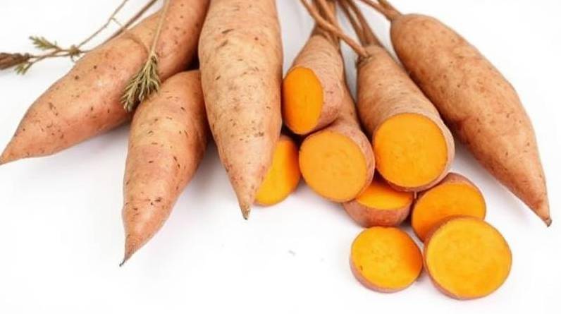 how far did sweet potatoes travel to texas