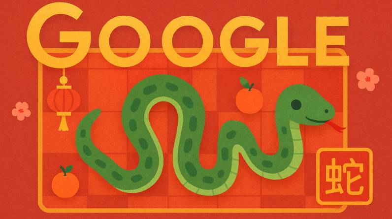 year of the snake google games